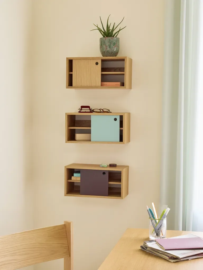 Slide Shelf Blue by Hübsch – interior photo 4 of 5