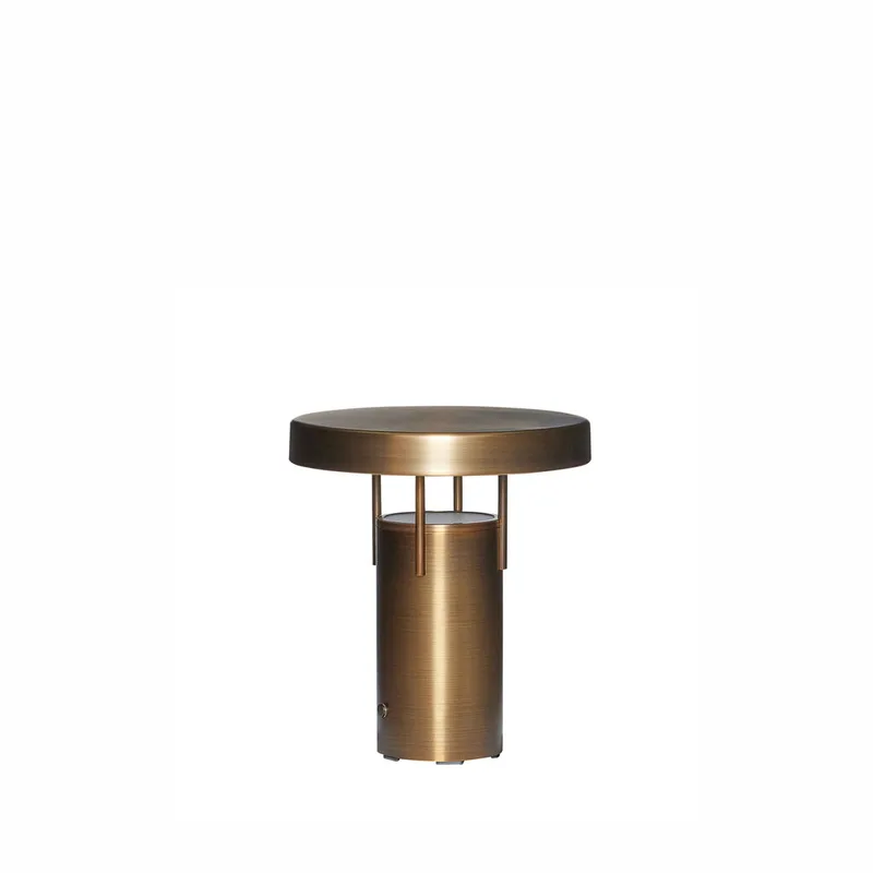 BringMe Portable Lamp Mini Burnished brass von Hübsch – Produktfoto 5 von 5