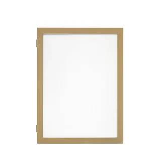Plex Frame 50×70 Olive by Hübsch – product photo 3 of 6