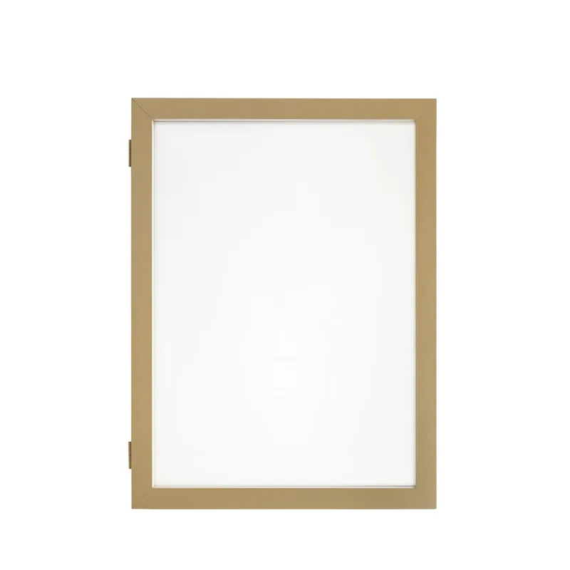Plex Frame 50×70 Olive by Hübsch – product photo 3 of 6