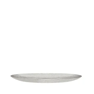 Fuyu Plate Large Textured by Hübsch – product photo 2 of 2