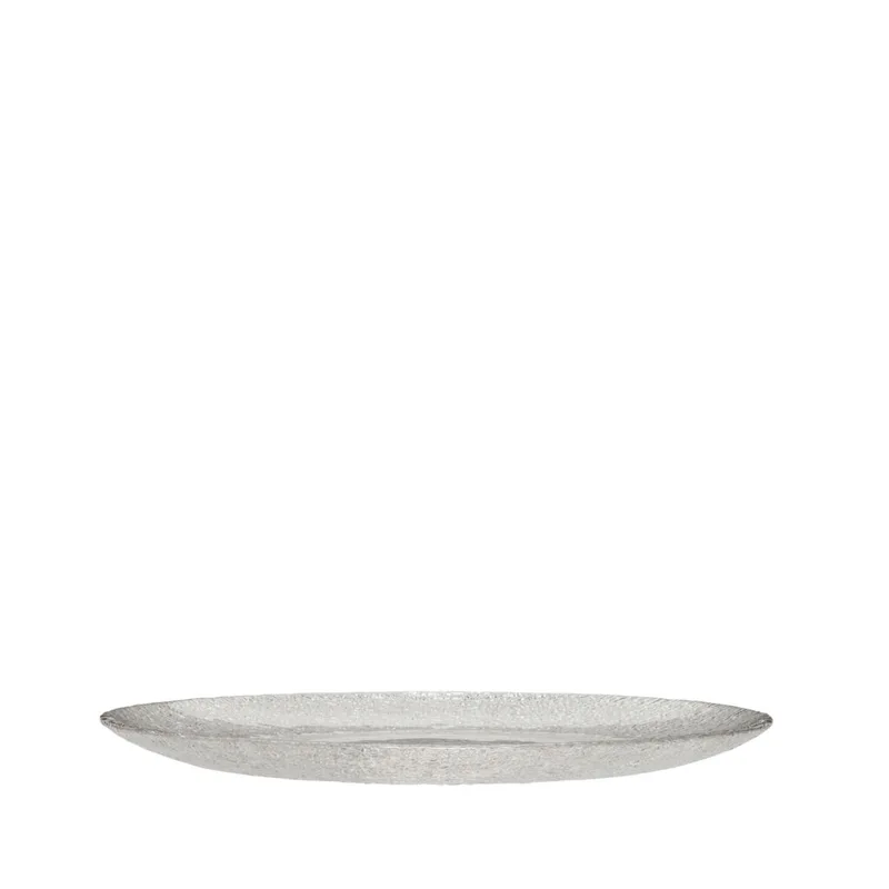 Fuyu Plate Large Textured by Hübsch – product photo 2 of 2