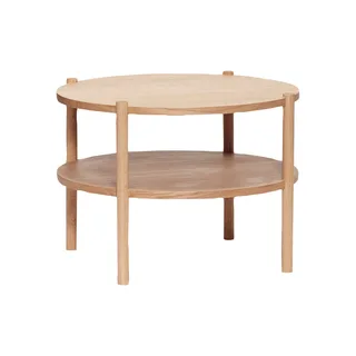 Acorn Coffee Table Round Natural von Hübsch – Produktfoto 2 von 2