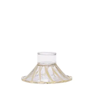 Heir Candleholder Yellow van Hübsch – productfoto 5 van 5