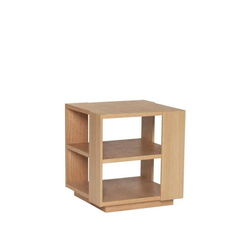 Merge Side Table Natural de Hübsch – photo du produit