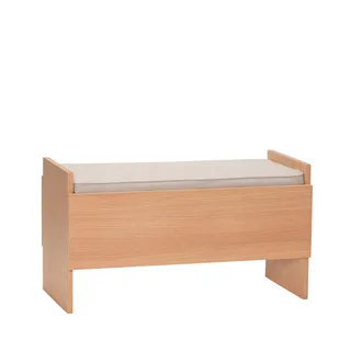 Forma Bench Sand/Natural van Hübsch – productfoto 6 van 6