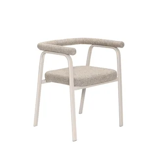Ecto Dining Chair Sand de Hübsch – photo du produit 8 sur 8