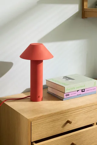 Tower Table Lamp Red by Hübsch – interior photo 1 of 3