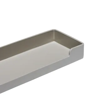 District Storage Tray Square Light grey von Hübsch – Produktfoto 1 von 4