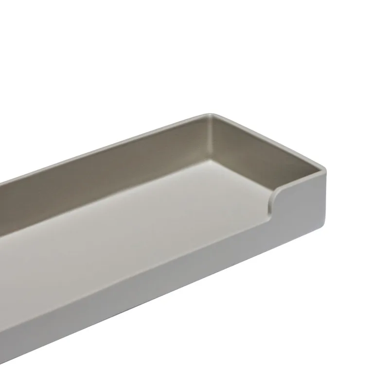 District Storage Tray Square Light grey von Hübsch – Produktfoto 1 von 4
