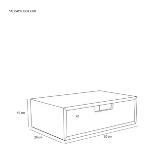 Hide Storage Box Natural by Hübsch – product photo 4 of 4