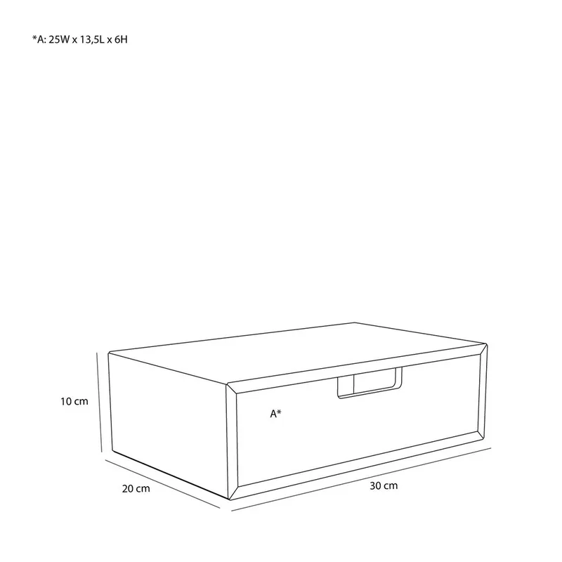 Hide Storage Box Natural by Hübsch – product photo 4 of 4