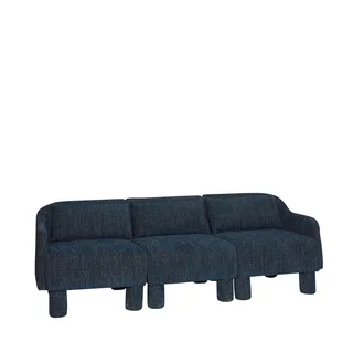 Elegance Sofa Dark blue by Hübsch – product photo 9 of 9