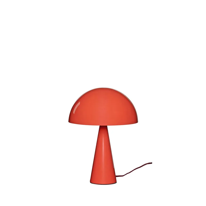 Mush Table Lamp Mini Bright Red van Hübsch – productfoto