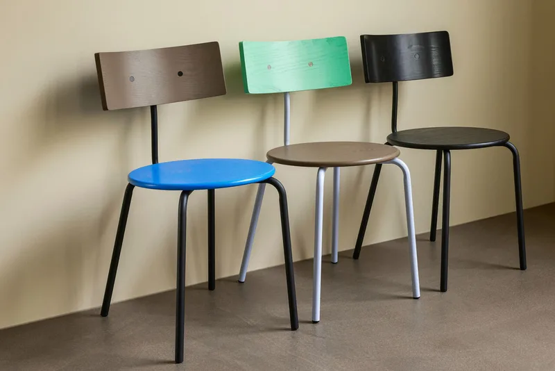 Koi Dining Chair Black by Hübsch – interior photo 6 of 9