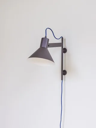 Studio Wall Lamp Brown by Hübsch – product photo 2 of 3