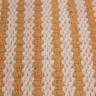 Mochi Pouffe Sand/Multicolour by Hübsch – interior photo 2 of 4