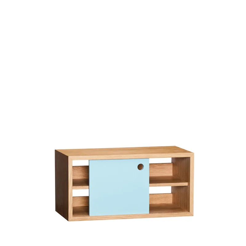 Slide Shelf Blue by Hübsch – product photo 1 of 5