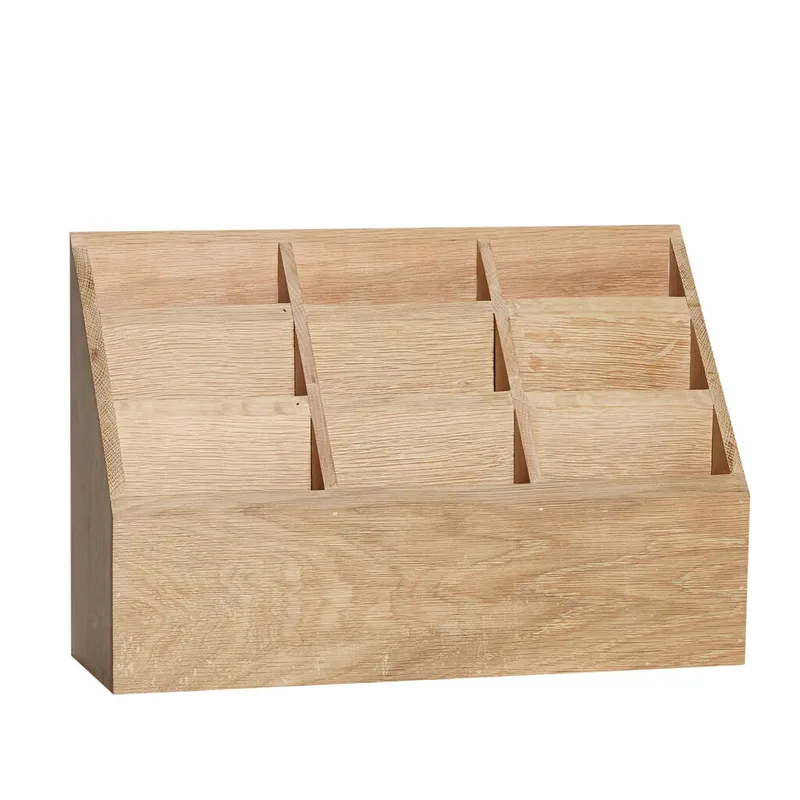 Archive Card Box Natural by Hübsch – product photo