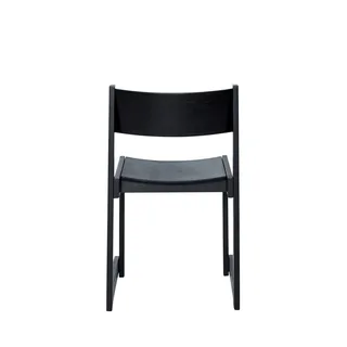 Forma Dining Chair Black van Hübsch – productfoto 3 van 10