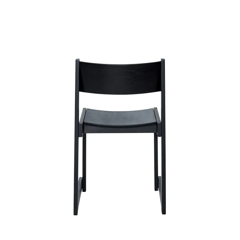 Forma Dining Chair Black van Hübsch – productfoto 3 van 10