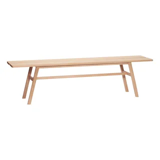 Ground Bench Natural von Hübsch – Produktfoto 2 von 2