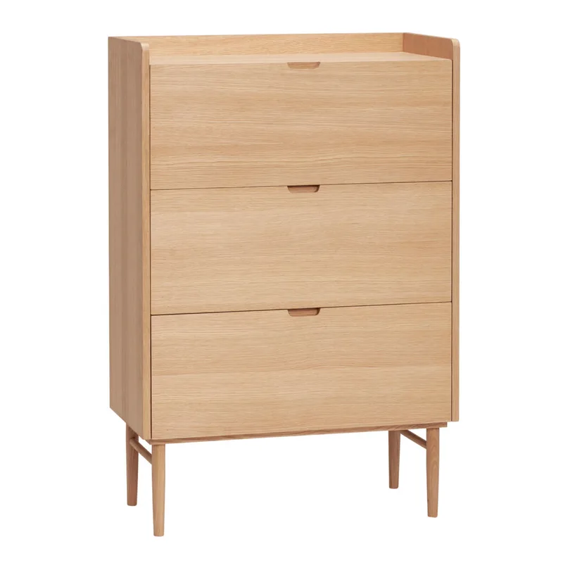 Hide Dresser Natural van Hübsch – productfoto