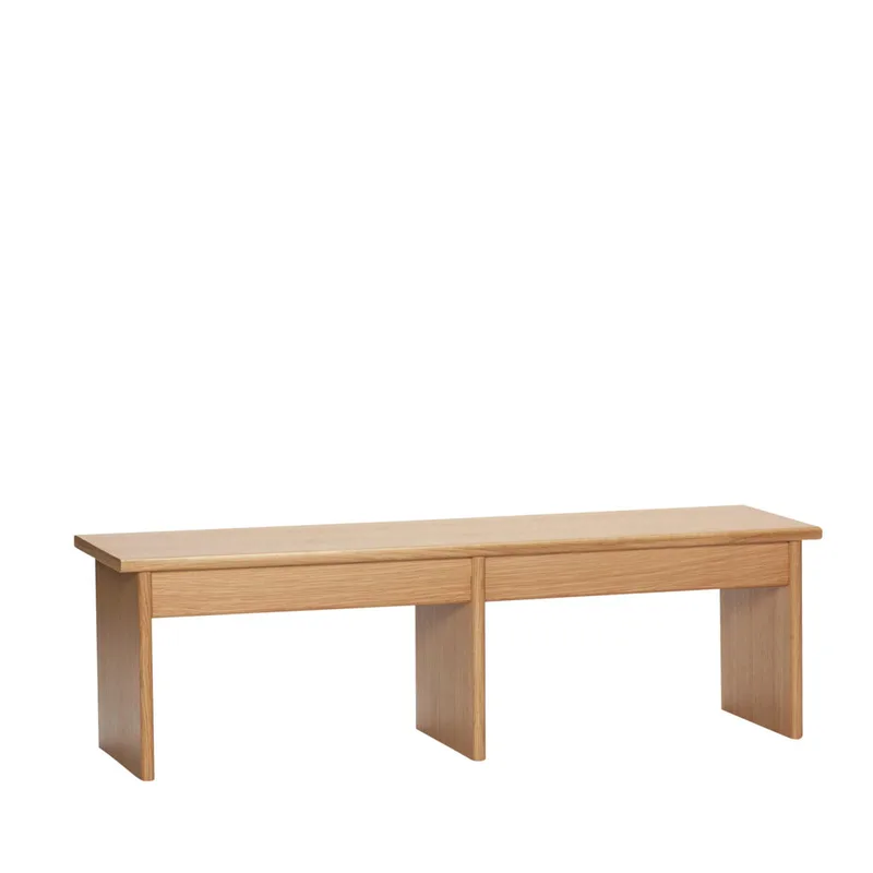 Doppio Side Table Natural by Hübsch – product photo 6 of 6