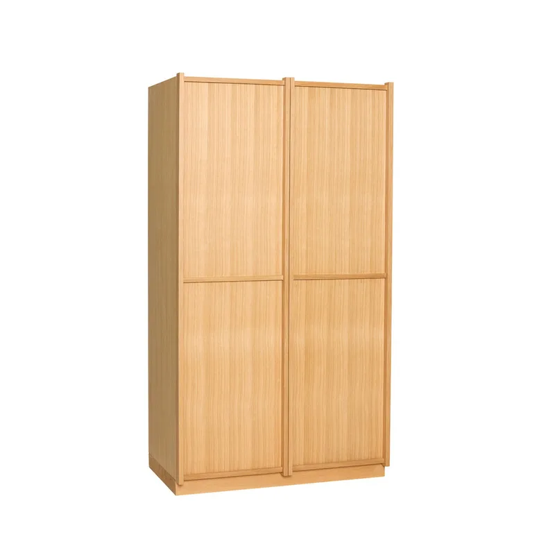 Kura Wardrobe Large Natural van Hübsch – productfoto 6 van 6