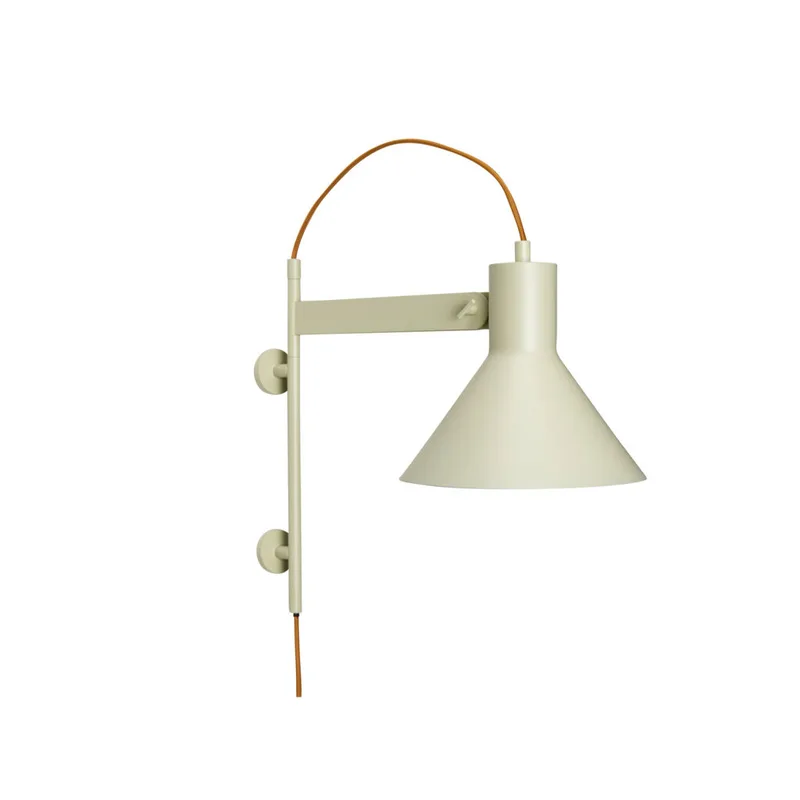 Studio Wall Lamp Light green by Hübsch – product photo 2 of 2