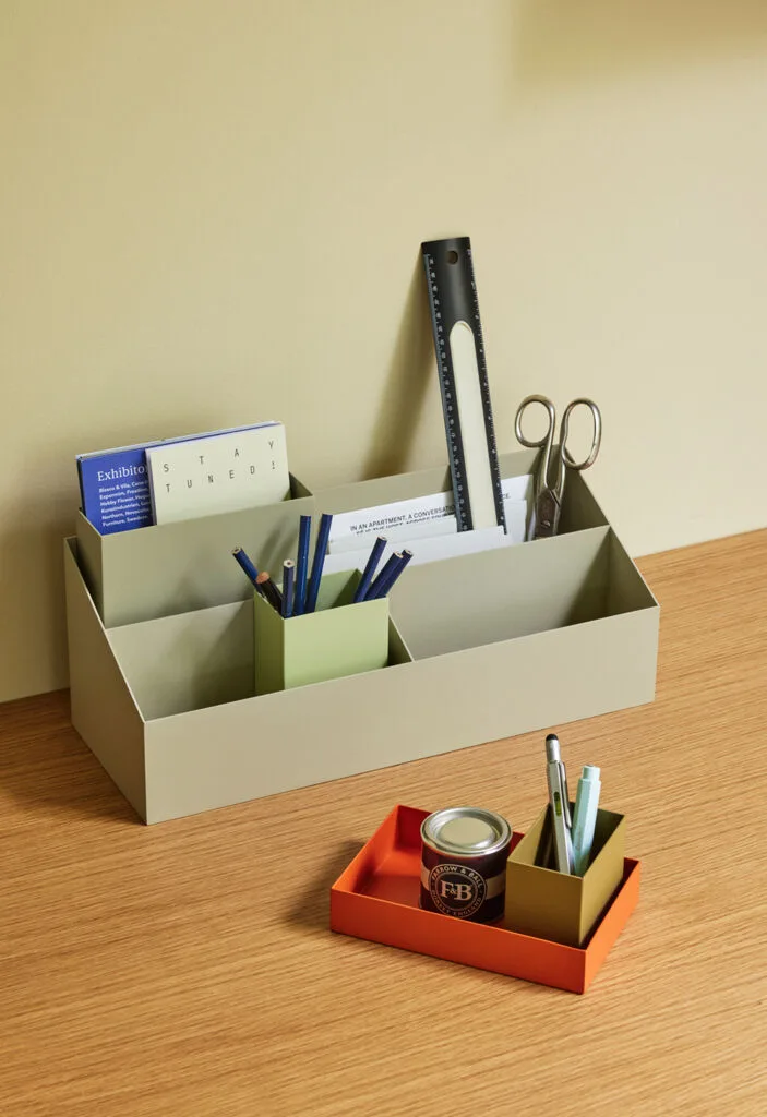 Sortit Organiser Multicolour (set of 4) van Hübsch – sfeerfoto 4 van 6