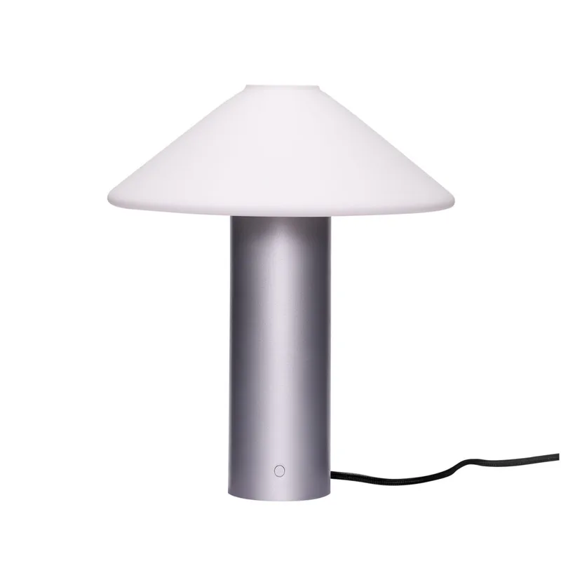 Orbit Table Lamp Metallic silver by Hübsch – product photo 6 of 6