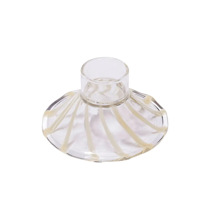 Heir Candleholder Yellow van Hübsch – productfoto 1 van 5