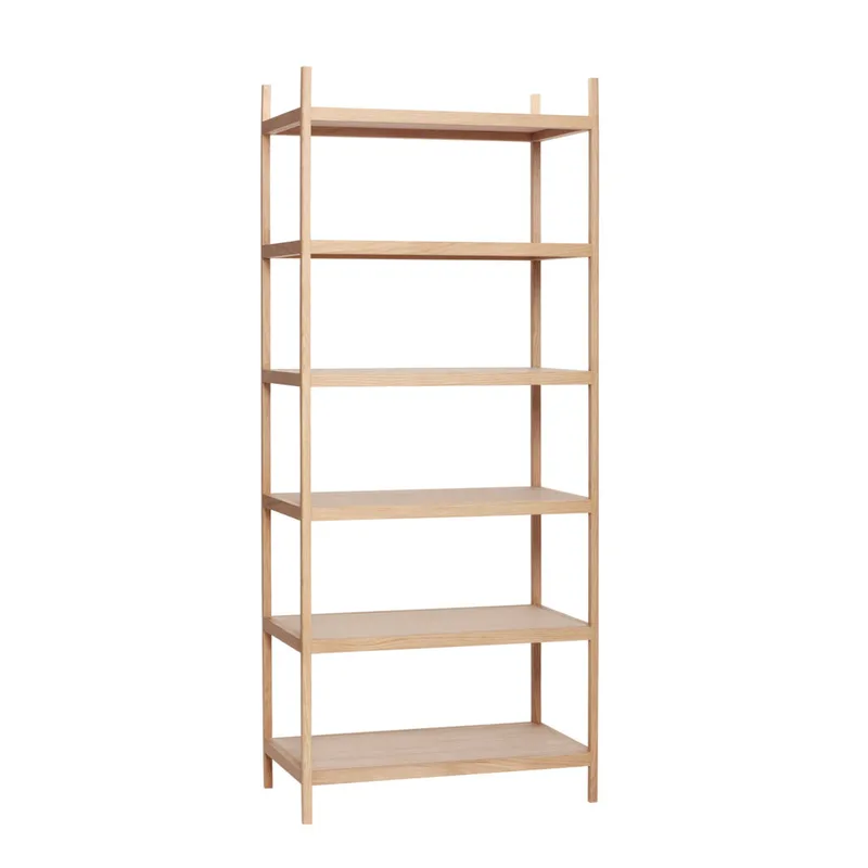 Library Shelf Unit Large Natural de Hübsch – photo du produit