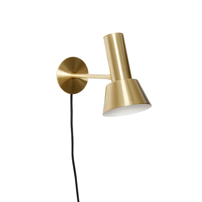 Tap Wall Lamp Brass by Hübsch – product photo