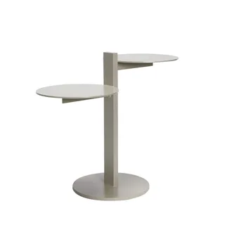 Platform Side Table Sand von Hübsch – Produktfoto 5 von 5
