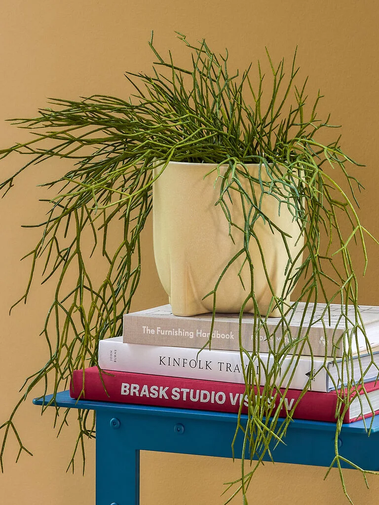 Up Pots Yellow (set of 2) de Hübsch – photo d’ambiance 4 sur 6