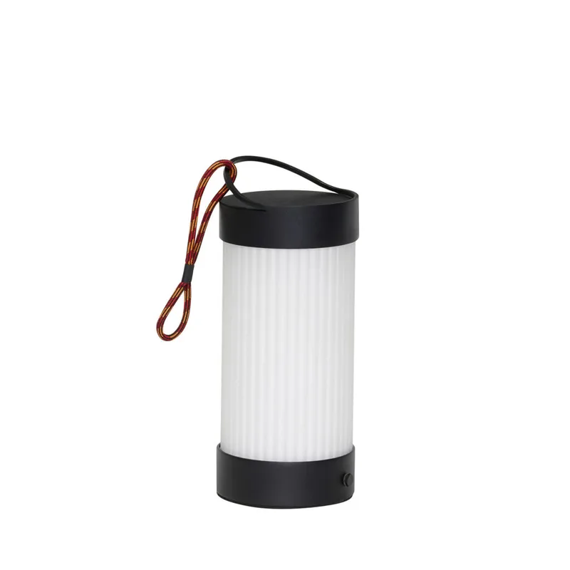 Camp Portable Lamp Black van Hübsch – productfoto 7 van 7