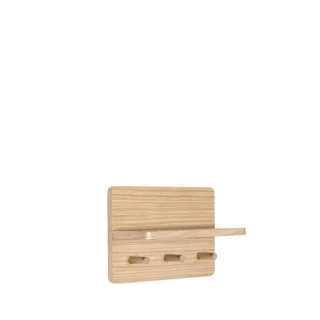 Space Coatrack Small Natural by Hübsch – product photo 2 of 2