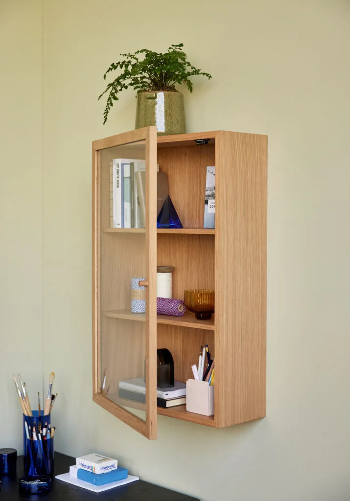 Panorama Wall Cupboard Natural by Hübsch – interior photo 2 of 5