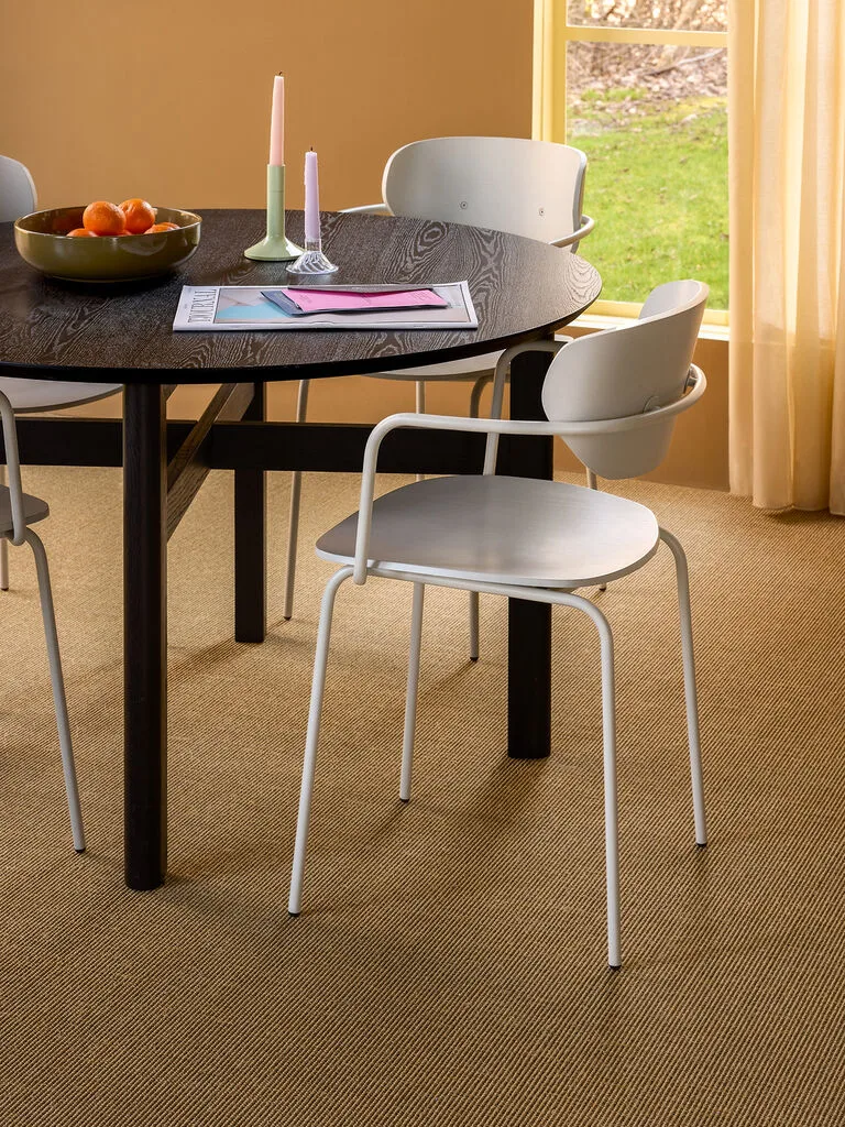 Arch Dining Chair Light grey by Hübsch – interior photo 1 of 8