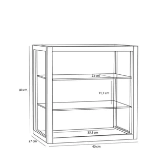 Poetic Wall Cupboard Small von Hübsch – Produktfoto 4 von 6