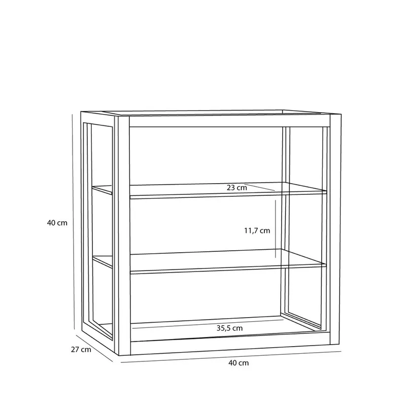 Poetic Wall Cupboard Small von Hübsch – Produktfoto 4 von 6