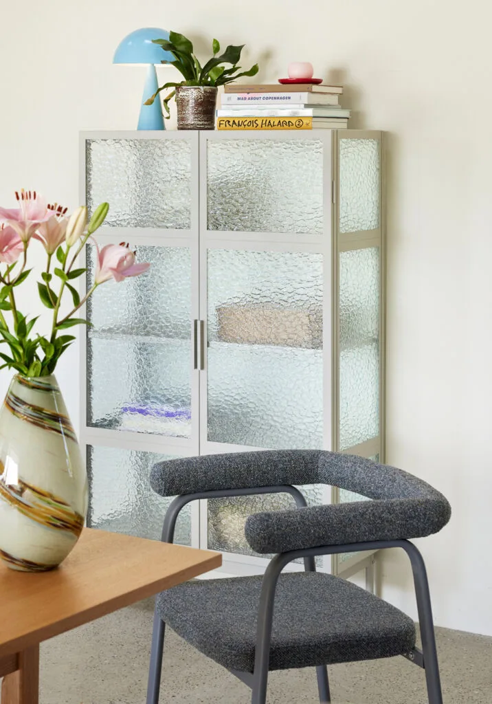 Ecto Dining Chair Grey by Hübsch – interior photo 7 of 8