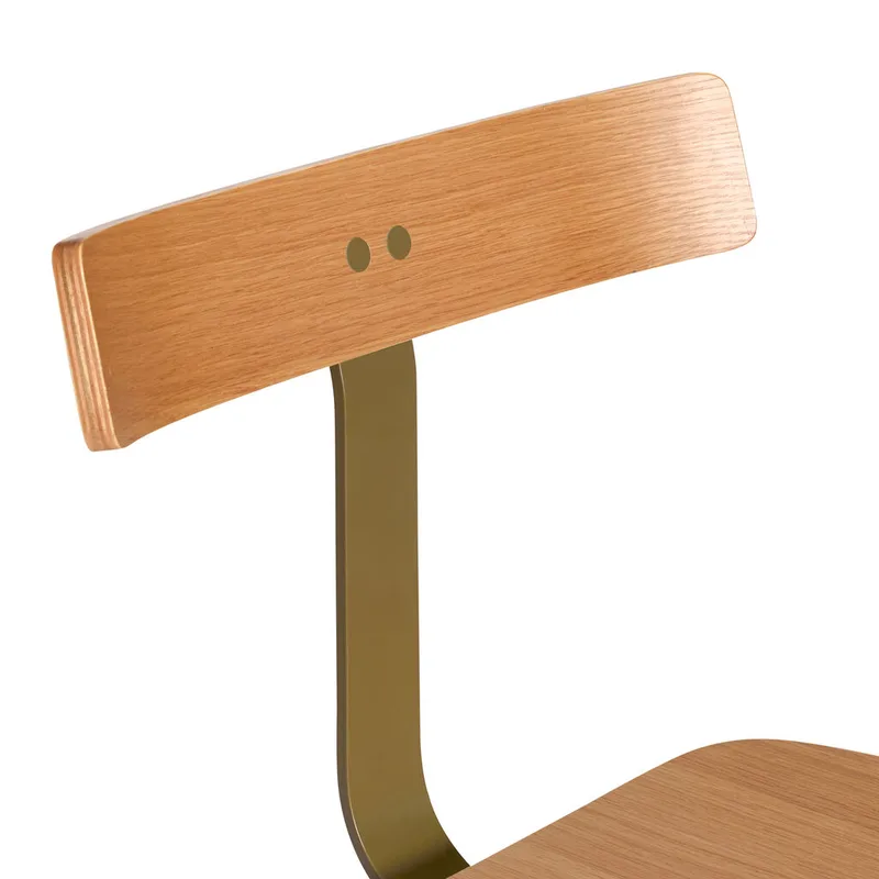 Hock Dining Chair Natural/Green by Hübsch – product photo 1 of 7