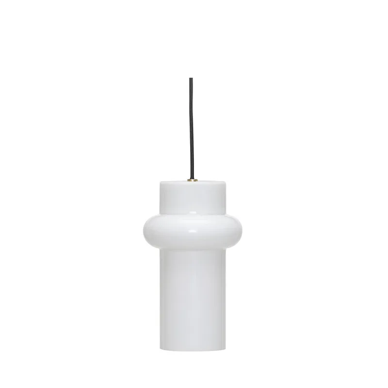 Pilule Pendant Up Shiny White van Hübsch – productfoto 3 van 3