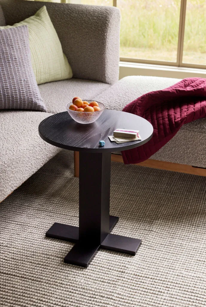 Koohi Side Table Black by Hübsch – interior photo 4 of 5