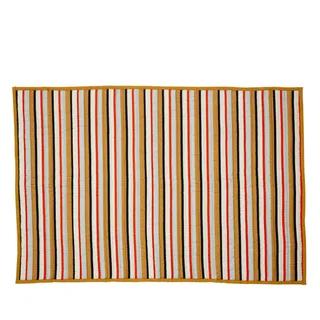 Pavilion Plaid Stripe Ochre/Multicolour van Hübsch – productfoto 5 van 5