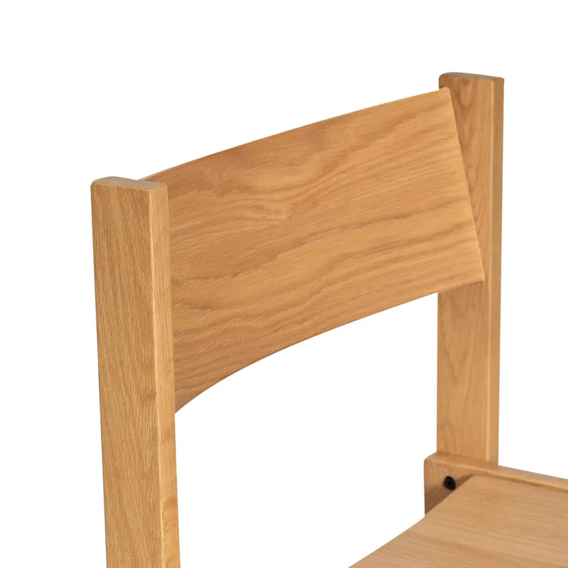 Forma Dining Chair Natural de Hübsch – photo du produit 1 sur 10