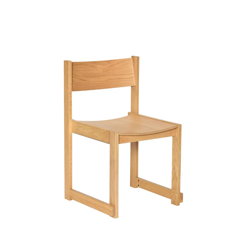Forma Dining Chair Natural de Hübsch – photo du produit 10 sur 10